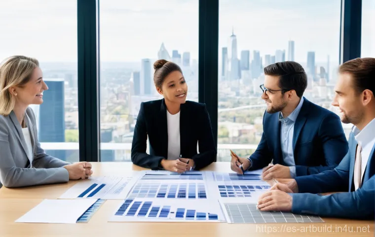 건축 프로젝트 예산 계획 - **Prompt:** A modern architect, dressed in a professional business suit, stands in a brightly lit, c... 건축 프로젝트 예산 계획 - **Prompt:** A modern architect, dressed in a professional business suit, stands in a brightly lit, c...